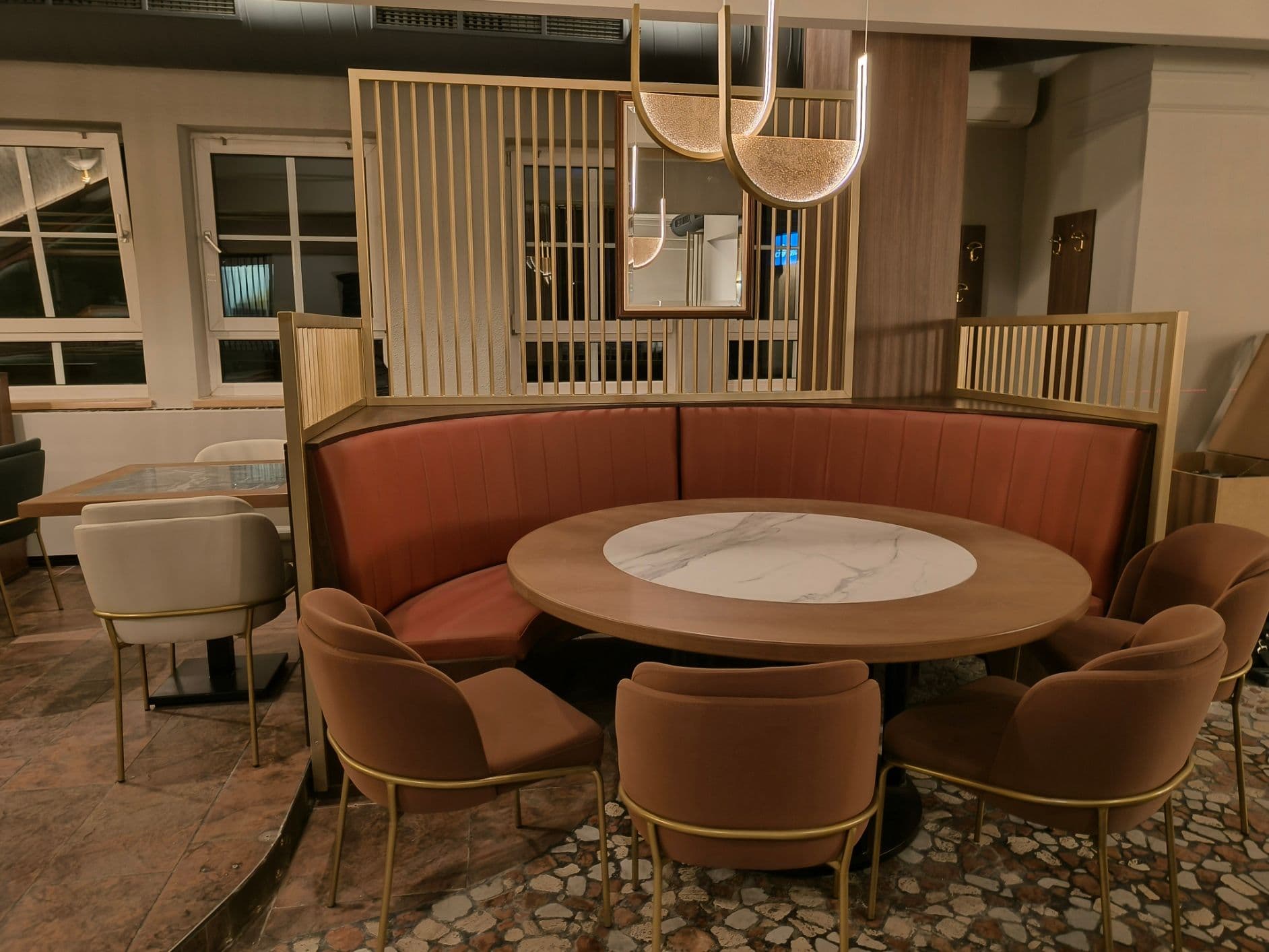 Bespoke Commercial Interior Fit-Out & Furniture Design (Kouzina Greco Restaurant – Austria) - 12