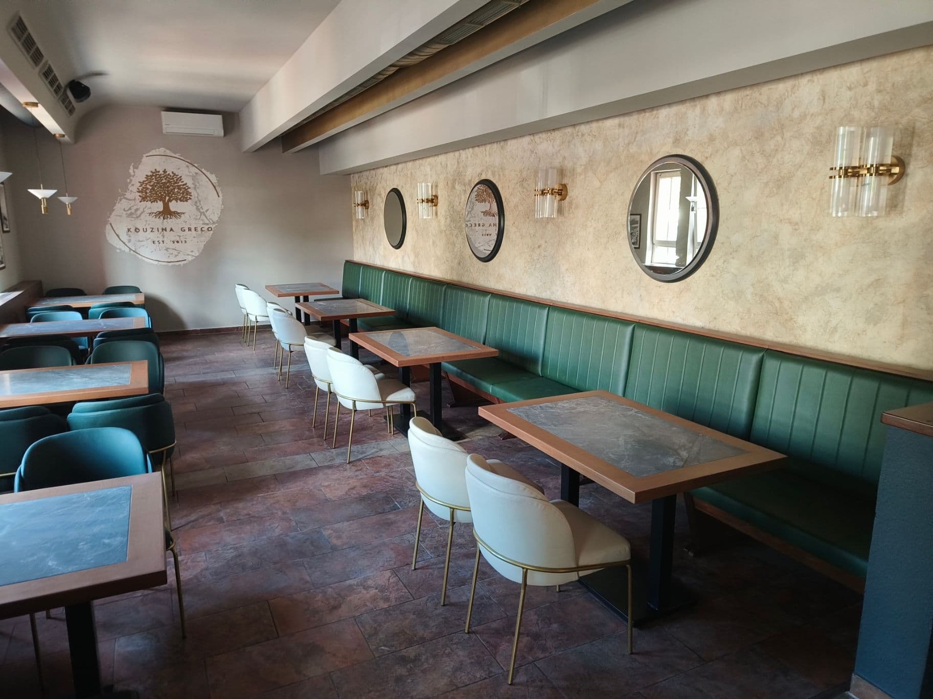 Bespoke Commercial Interior Fit-Out & Furniture Design (Kouzina Greco Restaurant – Austria) - 18