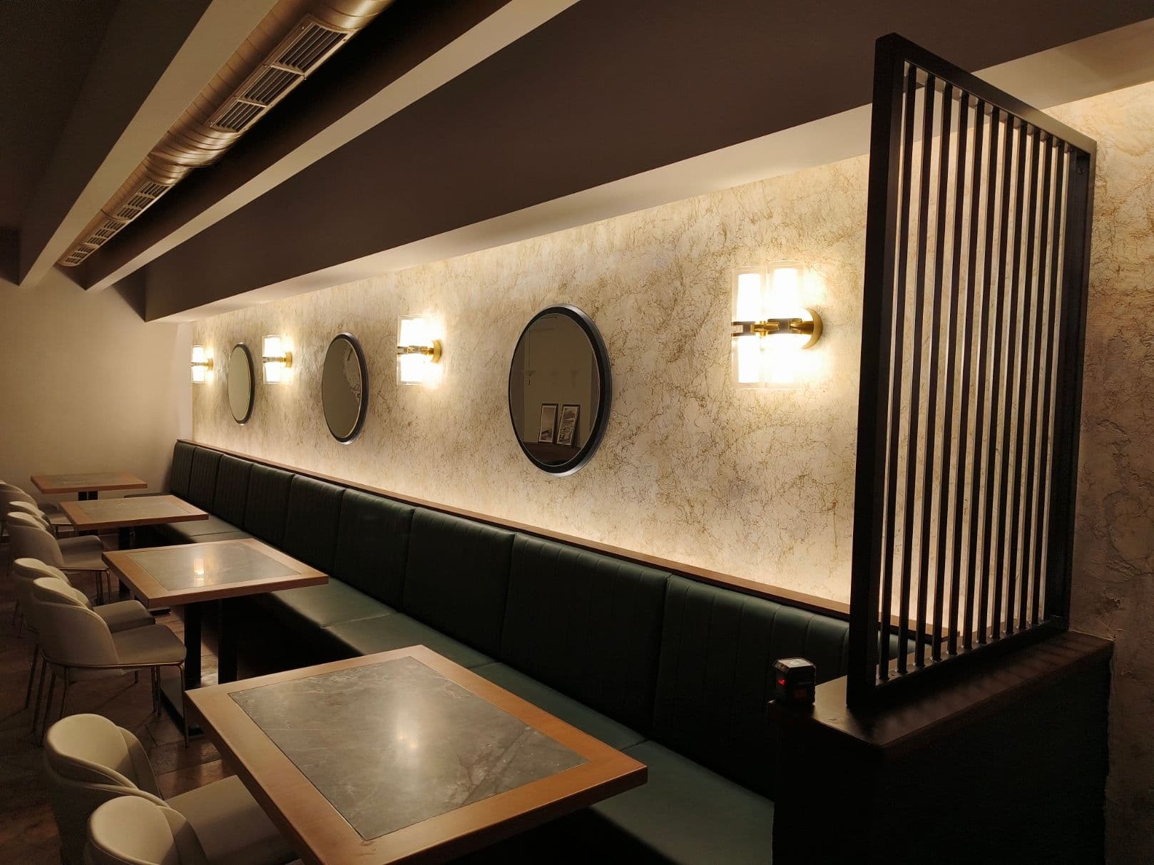 Bespoke Commercial Interior Fit-Out & Furniture Design (Kouzina Greco Restaurant – Austria) - 11