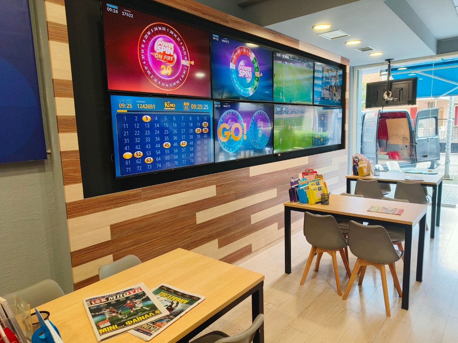 Commercial Interior Fit-Out & Custom Joinery for PLAY OPAP Store (Trikala Project) - 2
