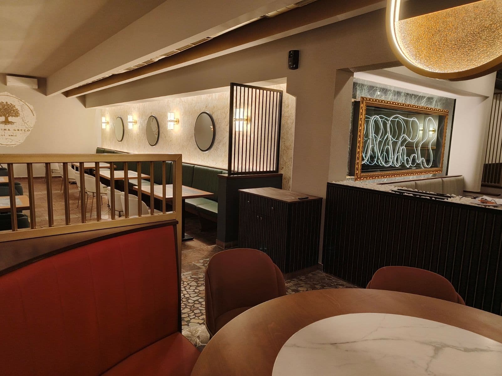 Bespoke Commercial Interior Fit-Out & Furniture Design (Kouzina Greco Restaurant – Austria) - 15