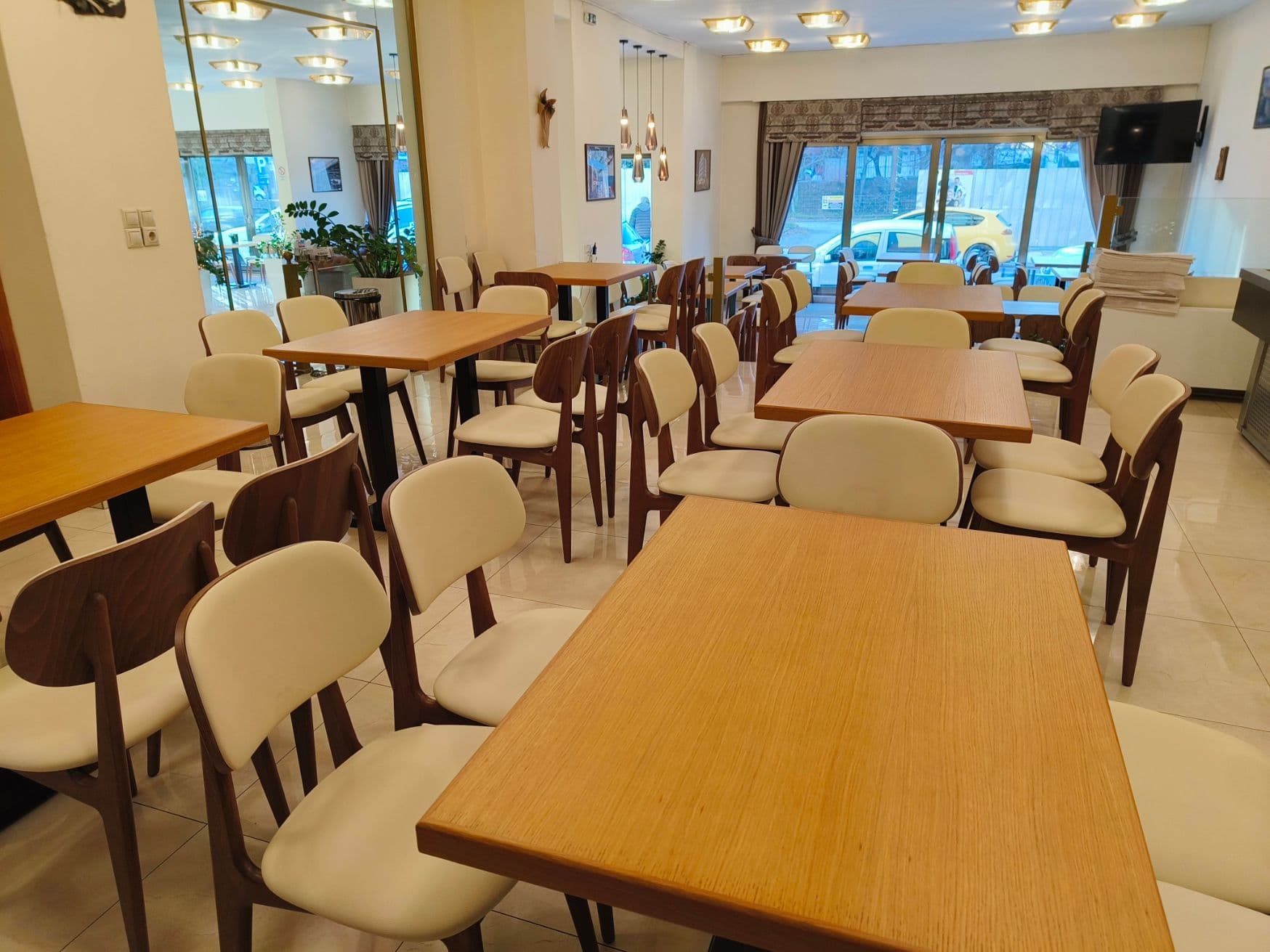 Commercial Hotel Dining Room & Breakfast Buffet Furniture Fit-Out (Hotel Padelidaki - 10