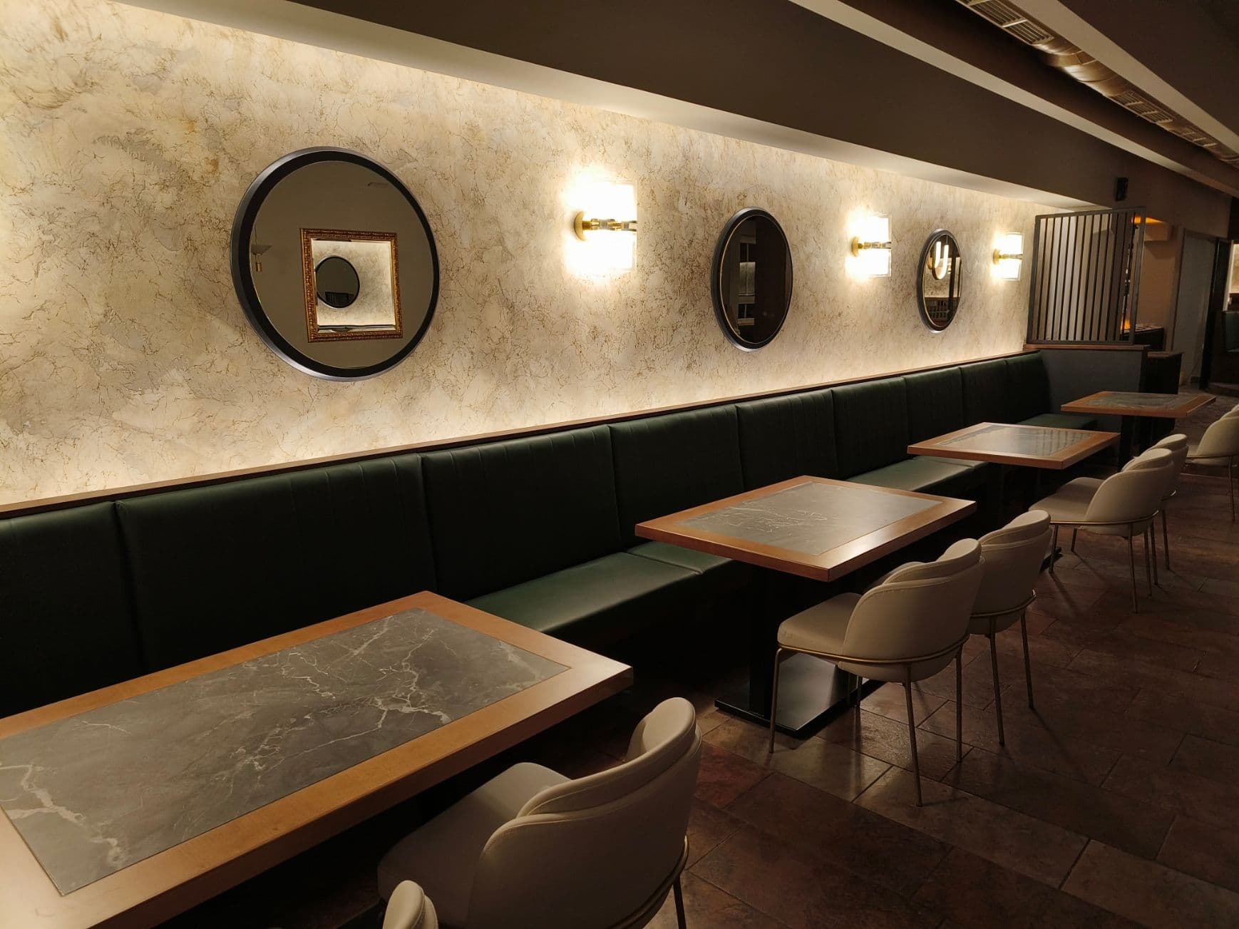 Bespoke Commercial Interior Fit-Out & Furniture Design (Kouzina Greco Restaurant – Austria) - 14