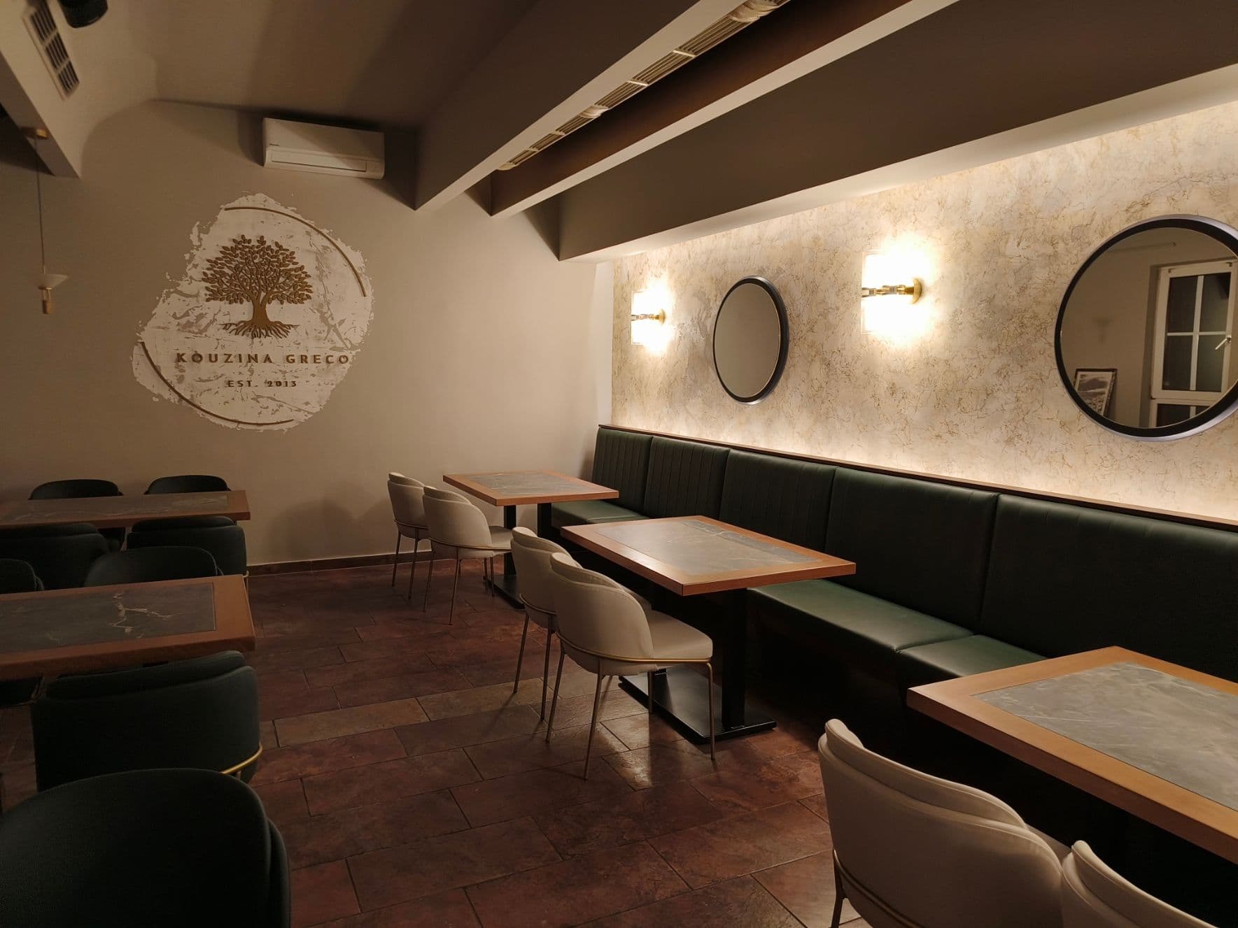 Bespoke Commercial Interior Fit-Out & Furniture Design (Kouzina Greco Restaurant – Austria) - 10