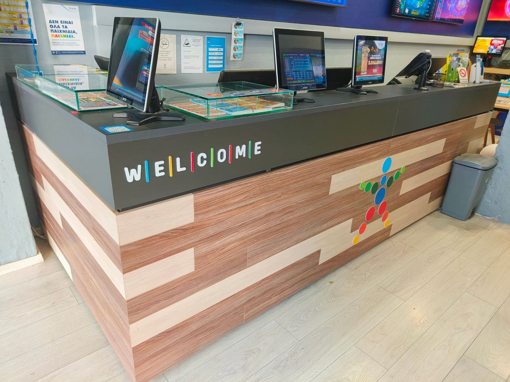 Commercial Interior Fit-Out & Custom Joinery for PLAY OPAP Store (Trikala Project) - 3