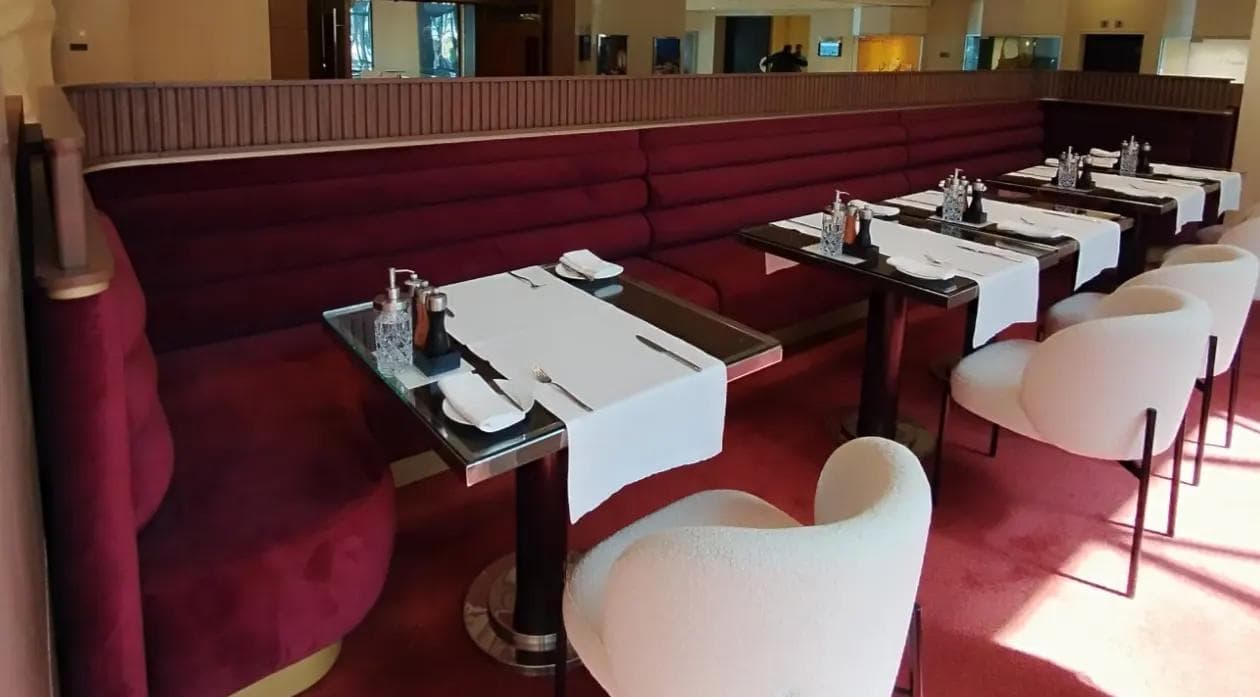 Bespoke Commercial Interior Fit-Out & Restaurant Seating (InterContinental Athenaeum Athens) - 3