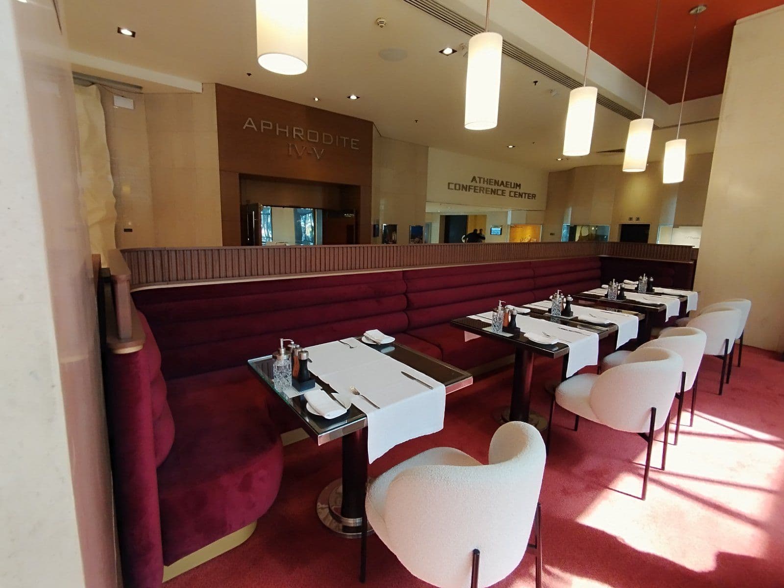 Bespoke Commercial Interior Fit-Out & Restaurant Seating (InterContinental Athenaeum Athens) - 4