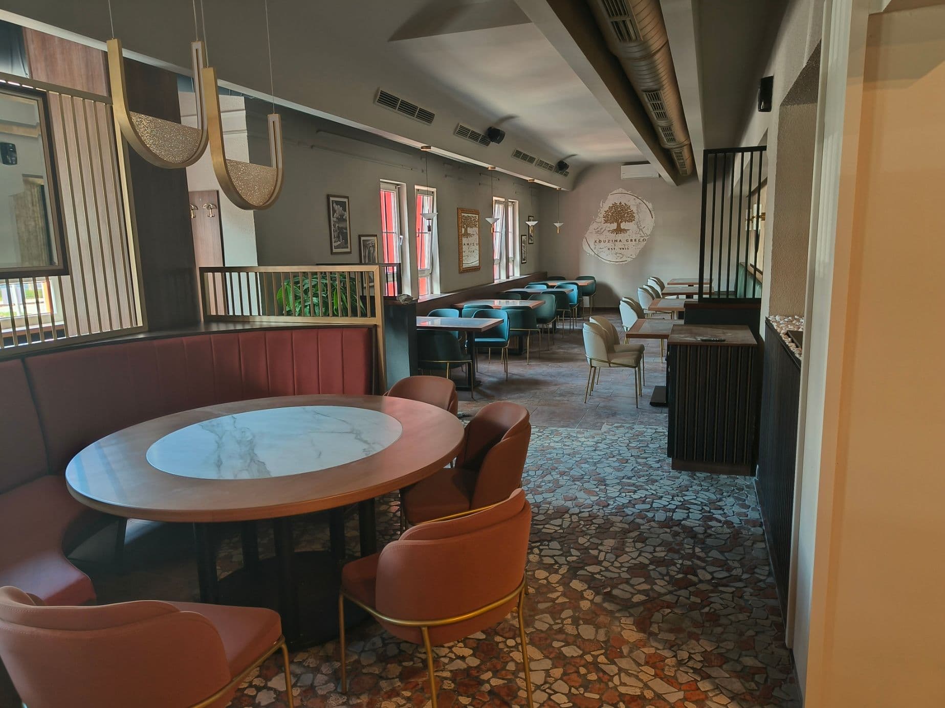 Bespoke Commercial Interior Fit-Out & Furniture Design (Kouzina Greco Restaurant – Austria) - 16